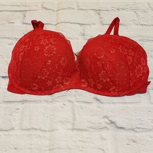 Victoria's Secret Scarlet Lace Bra